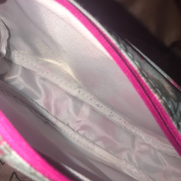 Floral Butterfly Makeup Bag - Picture 2 of 4